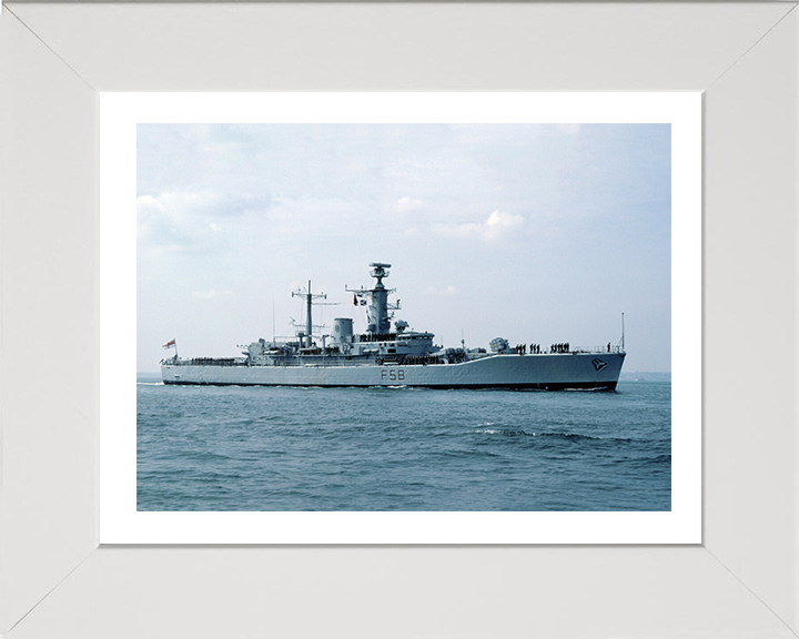 HMS Hermione F58 Royal Navy Leander class frigate Photo Print or Framed Print - Hampshire Prints