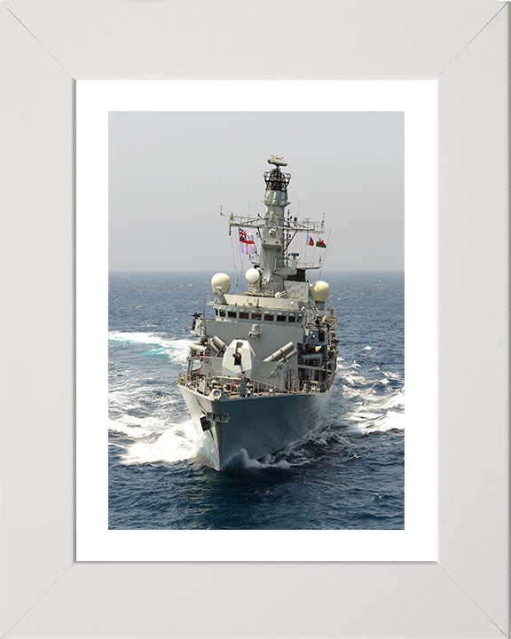 HMS Monmouth F235 Royal Navy type 23 Frigate Photo Print or Framed Print - Hampshire Prints