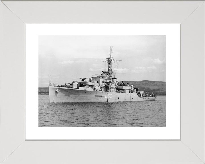 HMS Opossum U33 Royal Navy Black Swan Class sloop Photo Print or Framed Print - Hampshire Prints