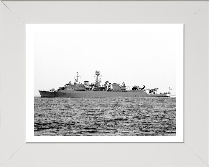 HMS Glamorgan D19 Royal Navy County class Destroyer Photo Print or Framed Print - Hampshire Prints