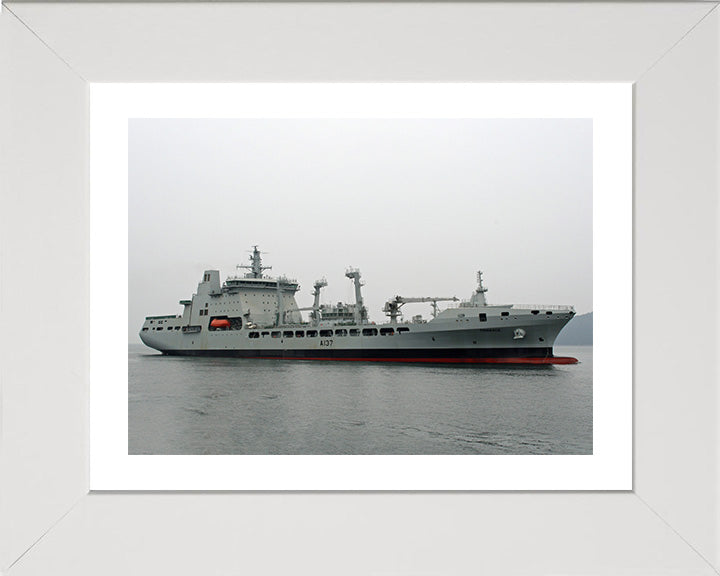 RFA Tiderace A137 Royal Fleet Auxiliary Tide class replenishment tanker Photo Print or Framed Print - Hampshire Prints