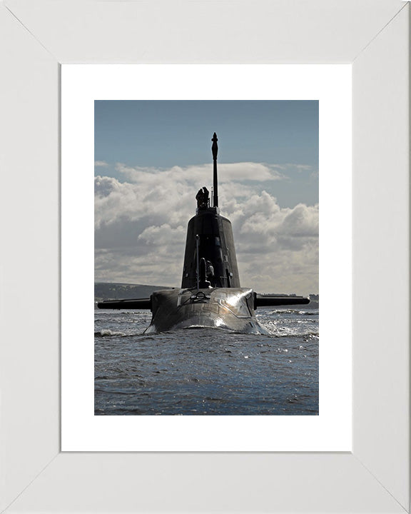 HMS Ambush S120 Royal Navy Astute class Submarine Photo Print or Framed Print - Hampshire Prints