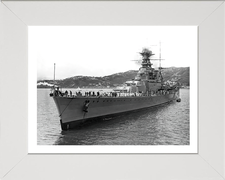 HMS Hood (51) Royal Navy Admiral class battlecruiser Photo Print or Framed Print - Hampshire Prints