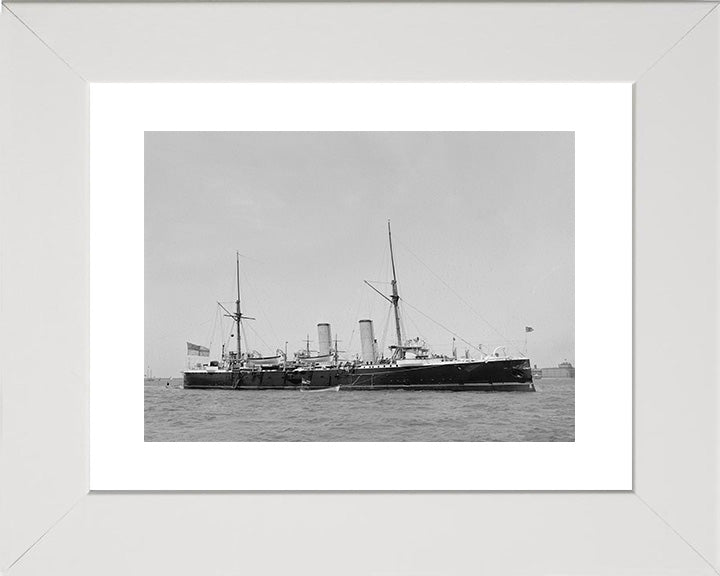 HMS Magicienne 1890 Royal Navy Marathon class Cruiser Photo Print or Framed Print - Hampshire Prints