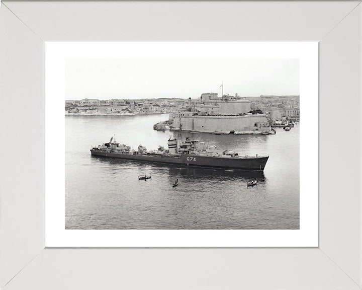 HMS Legion G74 Royal Navy A class destroyer Photo Print or Framed Print - Hampshire Prints