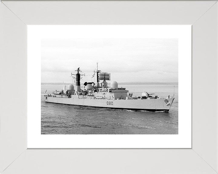 HMS Sheffield D80 Royal Navy Type 42 destroyer Photo Print or Framed Print - Hampshire Prints