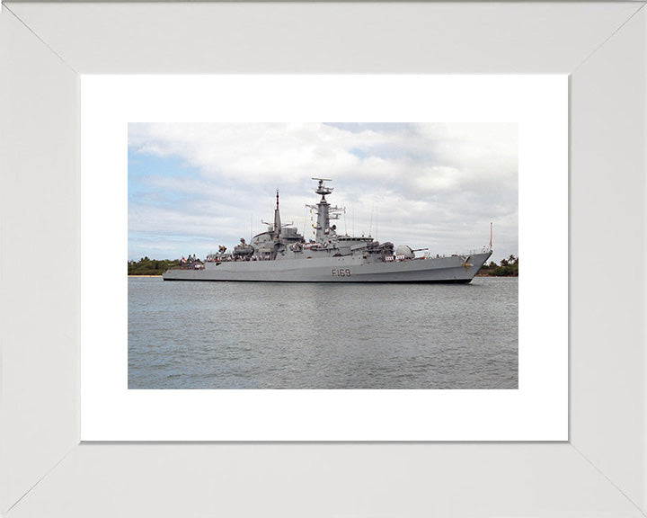 HMS Amazon F169 Royal Navy type 21 Frigate Photo Print or Framed Print - Hampshire Prints