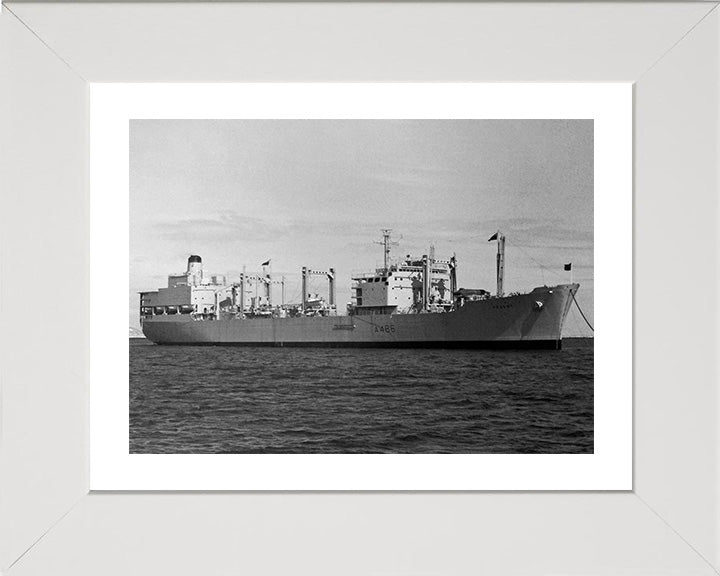 RFA Regent A486 Royal Fleet Auxiliary ammunition explosives and stores supply ship Photo Print or Framed Print - Hampshire Prints