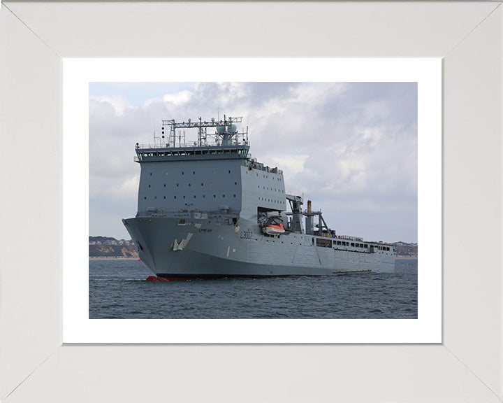 RFA Lyme Bay L3007 Royal Fleet Auxiliary Bay class auxiliary dock landing ship Photo Print or Framed Print - Hampshire Prints