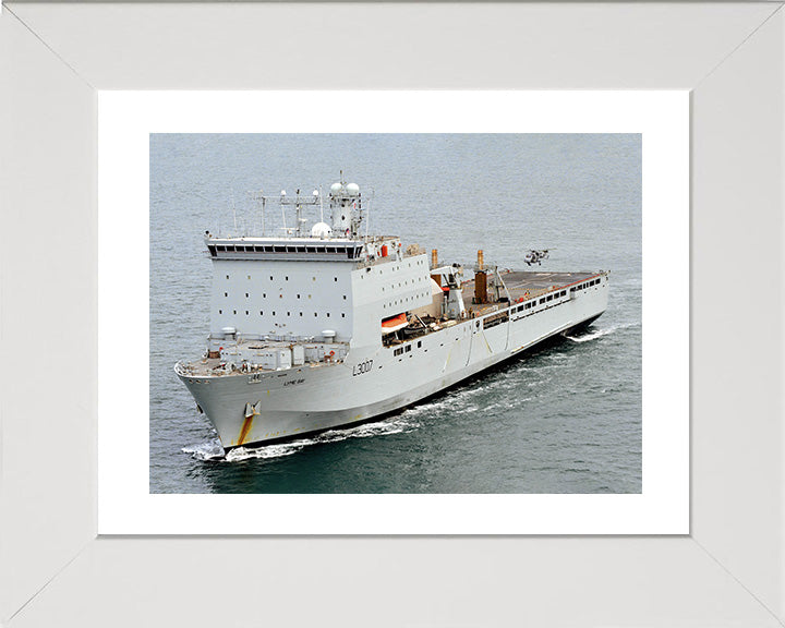 RFA Lyme Bay L3007 Royal Fleet Auxiliary Bay class auxiliary dock landing ship Photo Print or Framed Print - Hampshire Prints