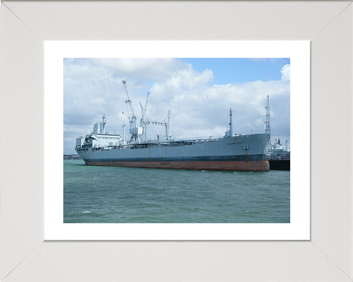 RFA Brambleleaf A81 Royal Fleet Auxiliary Leaf class support tanker Photo Print or Framed Print - Hampshire Prints