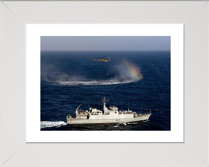 HMS Pembroke M107 Royal Navy Sandown class Mine Hunter Photo Print or Framed Photo Print - Hampshire Prints