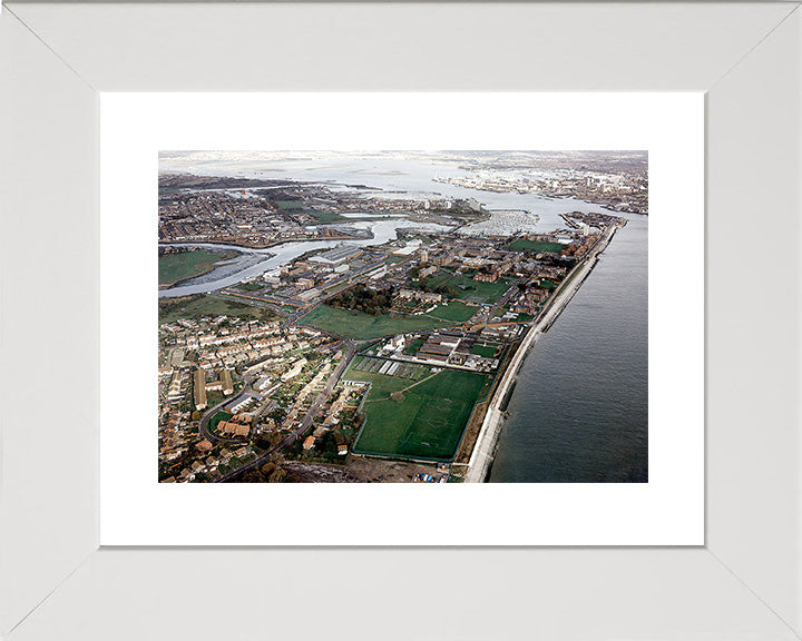 Royal Hospital Haslar Hampshire Aerial Photo Print or Framed Photo Print - Hampshire Prints