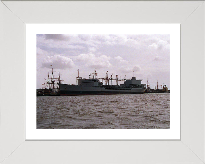 RFA Olmeda A124 Royal Fleet Auxiliary Ol class tanker Photo Print or Framed Print - Hampshire Prints