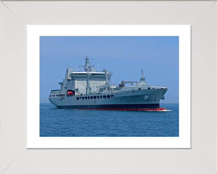 RFA Tiderace A137 Royal Fleet Auxiliary Tide class replenishment tanker Photo Print or Framed Print - Hampshire Prints