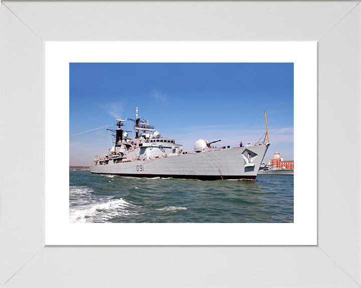 HMS Nottingham D91 Royal Navy Type 42 destroyer Photo Print or Framed Print - Hampshire Prints