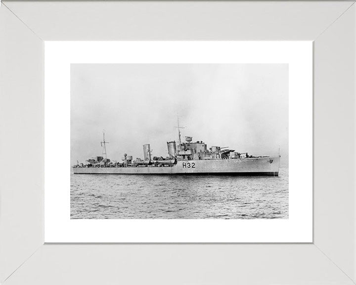 HMS Havant H32 Royal Navy H class Destroyer Photo Print or Framed Print - Hampshire Prints