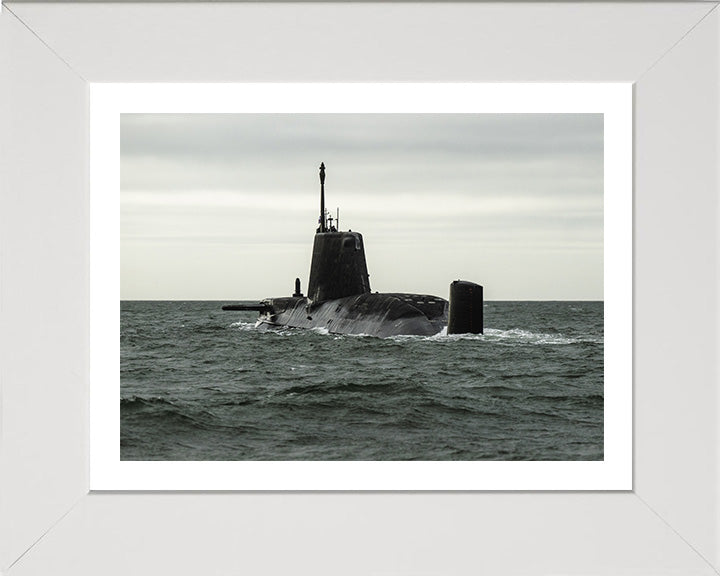 HMS Anson S123 Submarine | Photo Print | Framed Print | Astute Class | Royal Navy