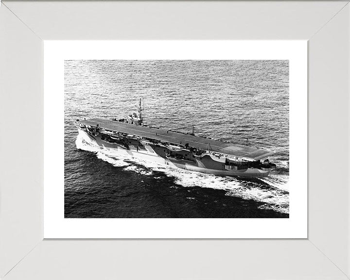 HMS Ruler D72 Royal Navy Ruler class escort carrier Photo Print or Framed Print - Hampshire Prints