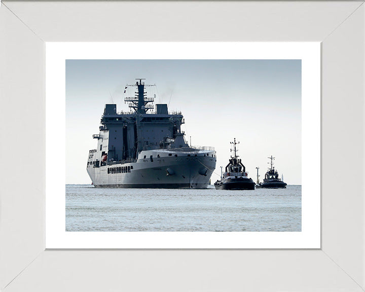 RFA Tidesurge A138 Royal Fleet Auxiliary Tide class replenishment tanker Photo Print or Framed Print - Hampshire Prints