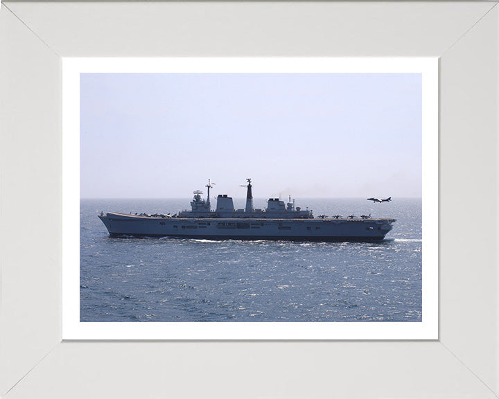 HMS Invincible R05 Royal Navy Invincible Class aircraft carrier Photo Print or Framed Print - Hampshire Prints