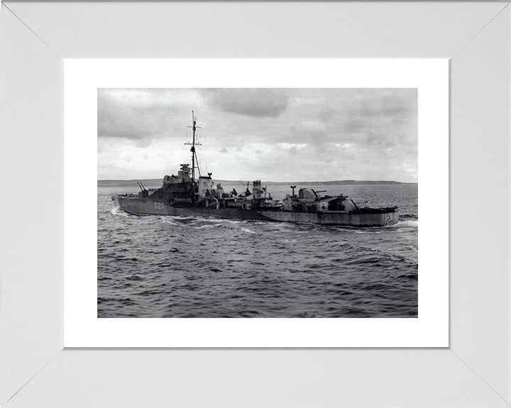 HMS Savage G20 (D27) Royal Navy S class destroyer Photo Print or Framed Print - Hampshire Prints