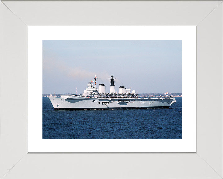 HMS Invincible R05 Royal Navy Invincible Class aircraft carrier Photo Print or Framed Print - Hampshire Prints