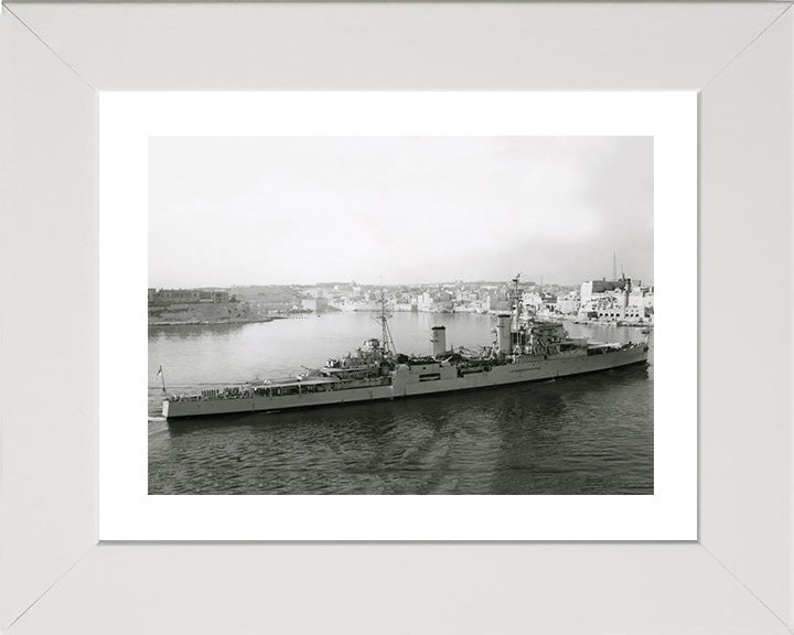 HMS Superb (25) Royal Navy Minotaur class light cruiser Photo Print or Framed Photo Print - Hampshire Prints