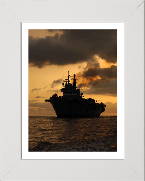 HMS Invincible R05 Royal Navy Invincible Class aircraft carrier Photo Print or Framed Print - Hampshire Prints