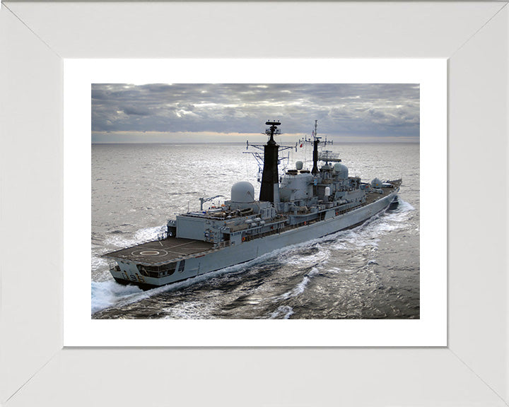 HMS Manchester D95 Royal Navy Type 42 destroyer Photo Print or Framed Print - Hampshire Prints