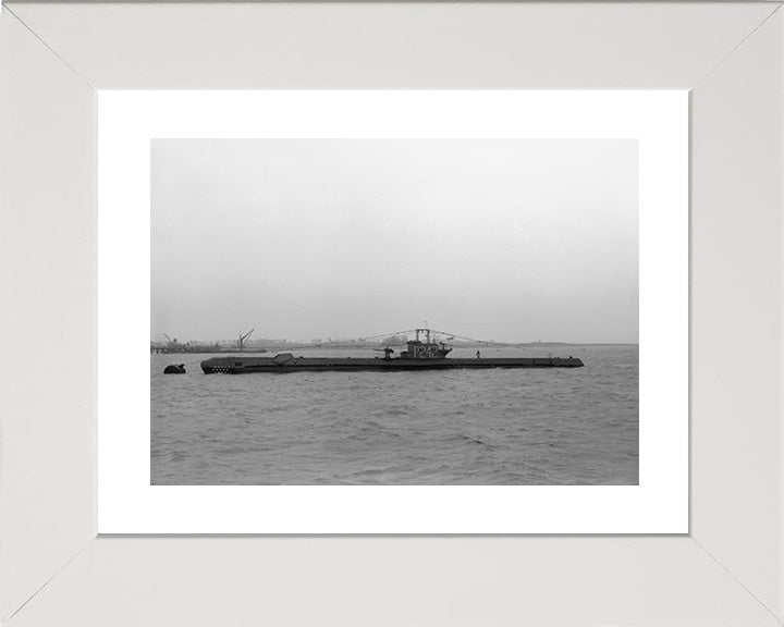 HMS Shalimar P242 Royal Navy S Class Submarine Photo Print or Framed Print - Hampshire Prints