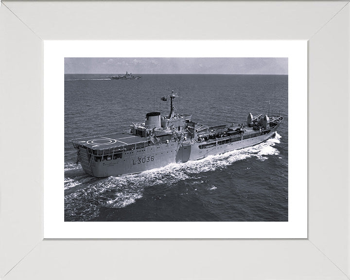 RFA Sir Percivale L3036 Royal Fleet Auxiliary Round Table class ship Photo Print or Framed Print - Hampshire Prints