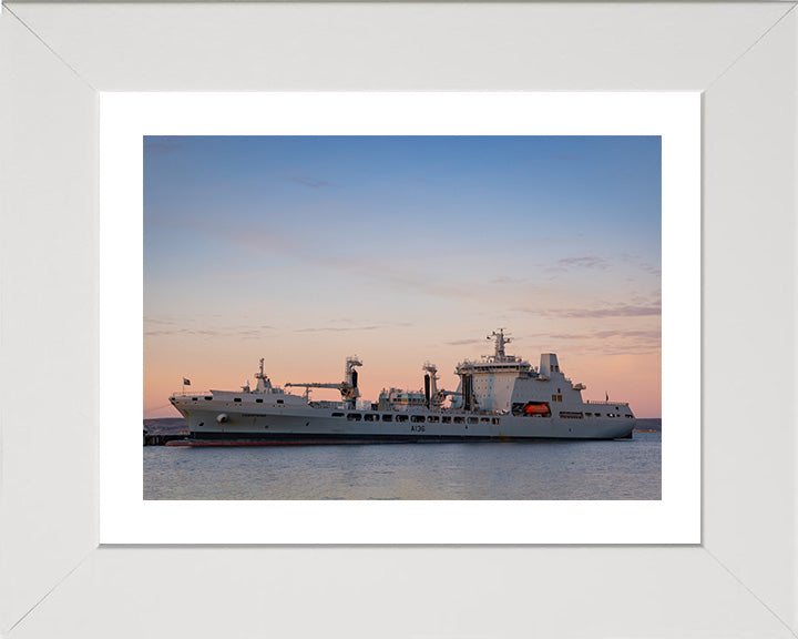 RFA Tidespring A136 Royal Fleet Auxiliary Tide class replenishment tanker Photo Print or Framed Print - Hampshire Prints