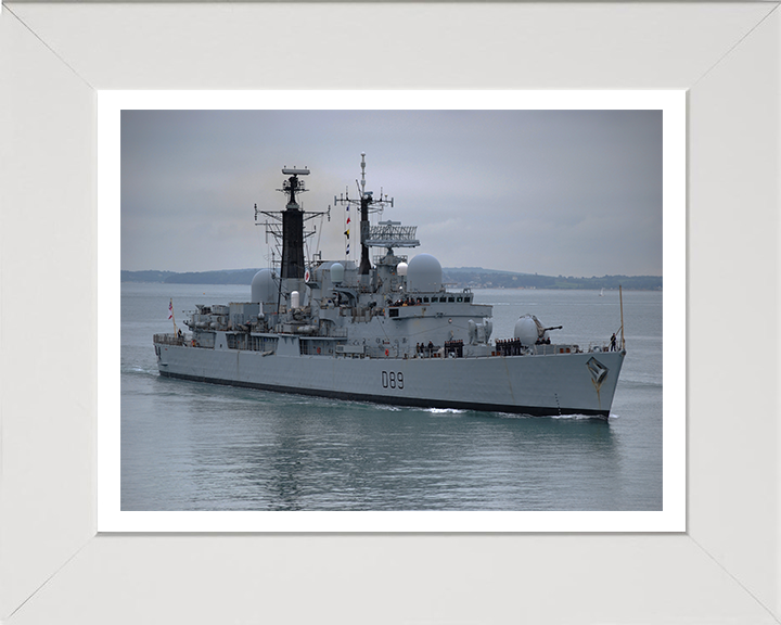 HMS Exeter D89 Royal Navy Type 42 Destroyer Photo Print or Framed Photo Print - Hampshire Prints