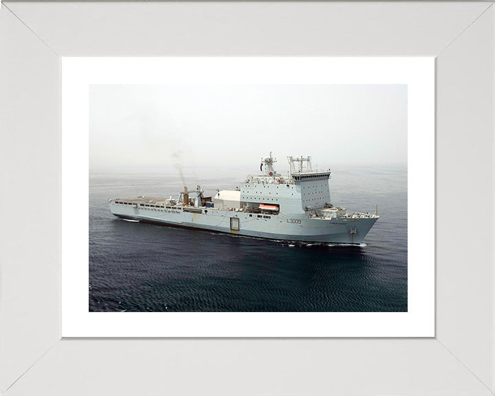 RFA Cardigan Bay L3009 Royal Fleet Auxiliary Bay class auxiliary dock landing ship Photo Print or Framed Print - Hampshire Prints