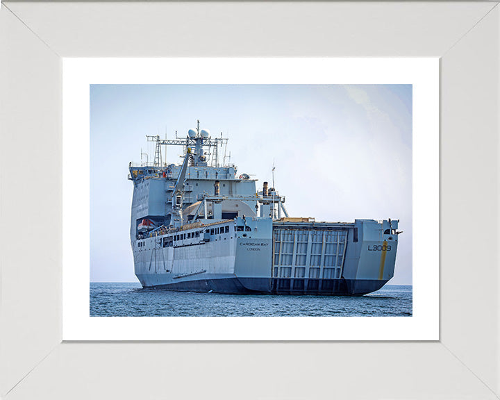 RFA Cardigan Bay L3009 Royal Fleet Auxiliary Bay class auxiliary dock landing ship Photo Print or Framed Print - Hampshire Prints