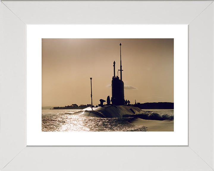 HMS Turbulent S87 Royal Navy Trafalgar class Submarine Photo Print or Framed Print - Hampshire Prints