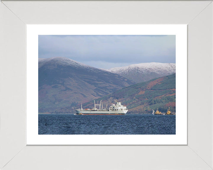 RFA Brambleleaf A81 Royal Fleet Auxiliary Leaf class support tanker Photo Print or Framed Print - Hampshire Prints