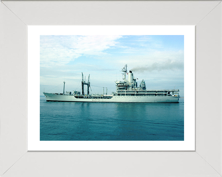 RFA Black Rover A273 Royal Fleet Auxiliary Rover class small fleet tanker Photo Print or Framed Print - Hampshire Prints