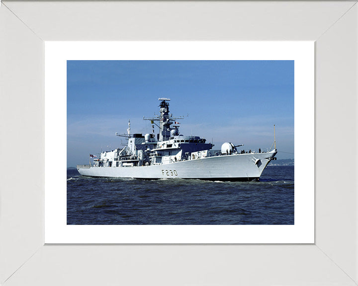 HMS Norfolk F230 Royal Navy type 23 Frigate Photo Print or Framed Print - Hampshire Prints