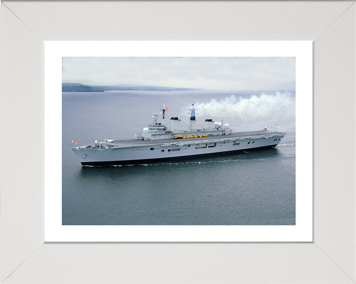 HMS Invincible R05 Royal Navy Invincible Class aircraft carrier Photo Print or Framed Print - Hampshire Prints