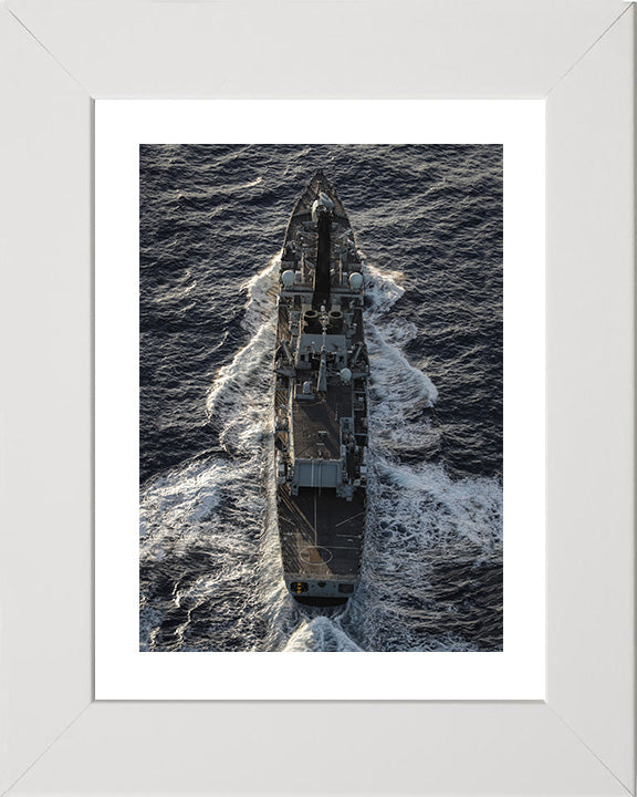 HMS Northumberland F238 Royal Navy type 23 Frigate Photo Print or Framed Print - Hampshire Prints