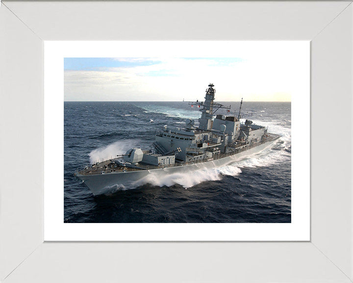 HMS Marlborough F233 Royal Navy type 23 Frigate Photo Print or Framed Print - Hampshire Prints