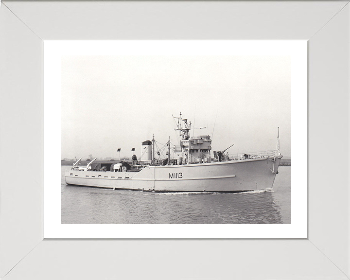 HMS Brereton M1113 | Photo Print | Framed Print | Ton Class | Minesweeper | Royal Navy