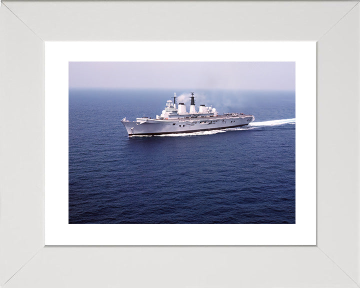 HMS Invincible R05 Royal Navy Invincible Class aircraft carrier Photo Print or Framed Print - Hampshire Prints