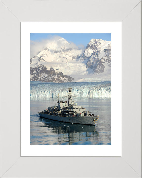 HMS Portland F79 Royal Navy Type 23 frigate Photo Print or Framed Print - Hampshire Prints