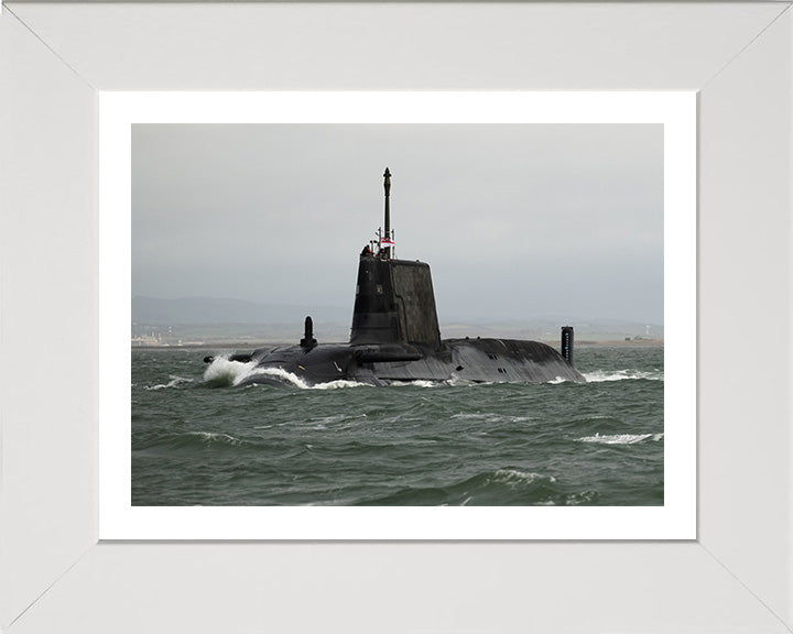 HMS Anson S123 Submarine | Photo Print | Framed Print | Astute Class | Royal Navy