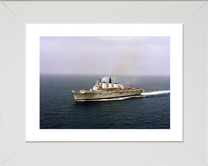 HMS Invincible R05 Royal Navy Invincible Class aircraft carrier Photo Print or Framed Print - Hampshire Prints