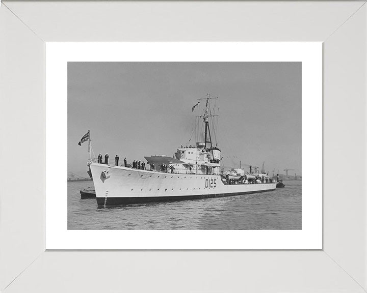 HMS Nepal D125 Royal Navy N class destroyer Photo Print or Framed Print - Hampshire Prints