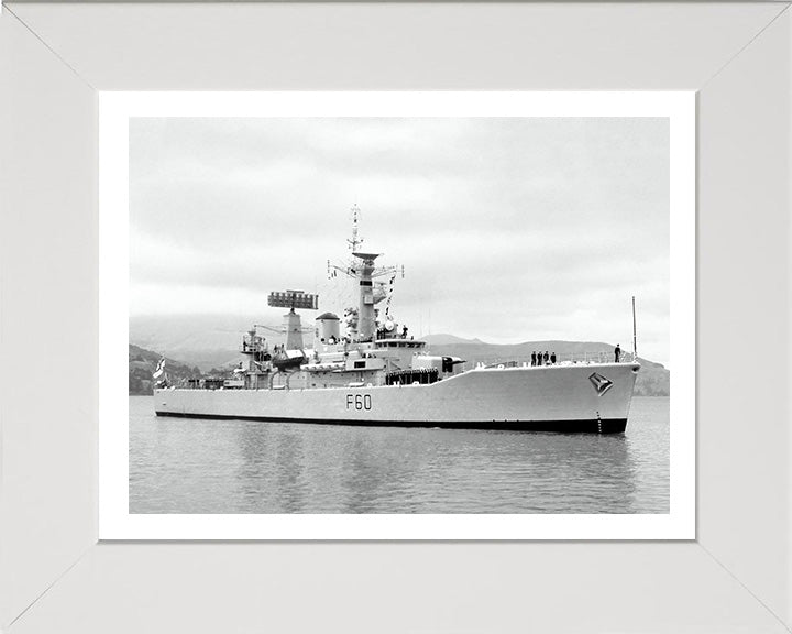 HMS Jupiter F60 Royal Navy Leander class frigate Photo Print or Framed Print - Hampshire Prints